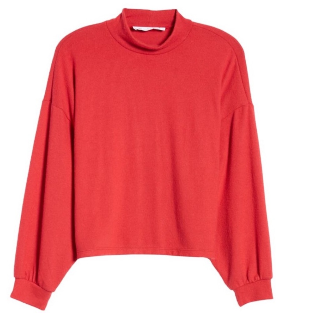 All In Favor Mock Neck Sweatshirt Sweater XL